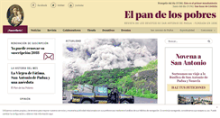 Desktop Screenshot of elpandelospobres.com